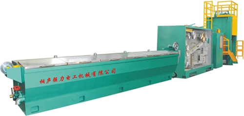 LHT-450/9-11高速等經(jīng)銅大拉連續(xù)退火倒立式梅花卸絲機(jī)組